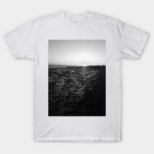 Sunset at Cudmore Grove, East Mersea, Essex, England T-Shirt